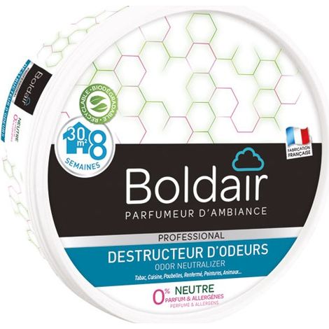 BOLDAIR - Boldair gel destructeur d'odeurs 300 g neutre (1/5)