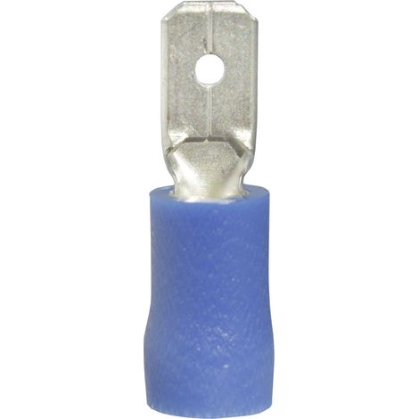 Vogt Verbindungstechnik 393408S Flachstecker Steckbreite: 4.8 mm Steckdicke: 0.8 mm 180 ° Teilisoli (1/2)
