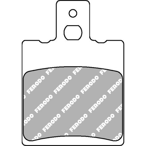 Plaquette de frein Ferodo pour Scooter Cagiva 50 Cucciolo 1997 AV (1/2)