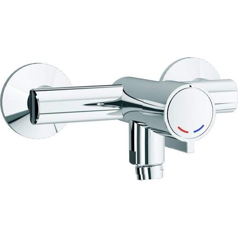 Miscelatore temporizzato per lavabo/lavello con aeratore snodato Serie MINIMAL Idral 08136 Verchromt - Messing
