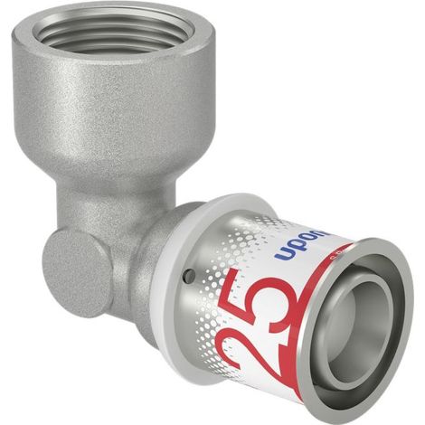 Manchon coudé S-Sertir PLUS Uponor Ø25mm-DN20 (3/4") Femelle (1/2)