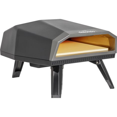 Dellonda DG257 Gas Pizza Oven with Water-Resistant Cover/Carry Bag & 12"" Pizza Peel