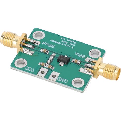 Amplificateur RF Large Bande 5MHz-6GHz, Gain 20dB, Module Électronique Haute Fréquence (1/5)