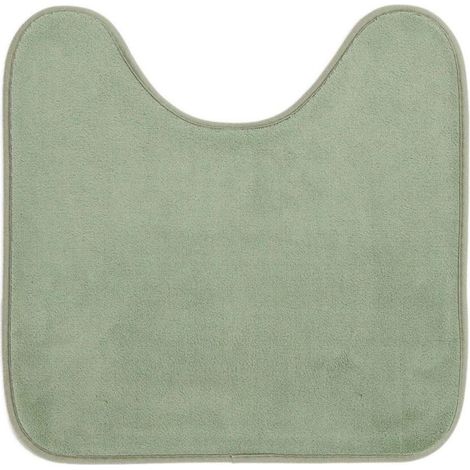 Tapis Contour WC "Vitamine" 45x45cm Sauge (1/4)