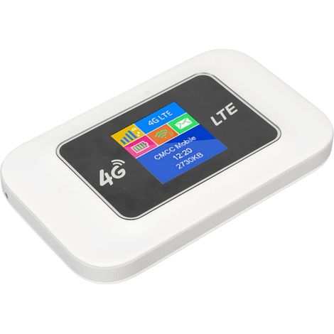Routeur hotspot mobile 4G LTE CAT4 portable haut débit WiFi pour voyages d'affaires et activités de plein air (1/5)
