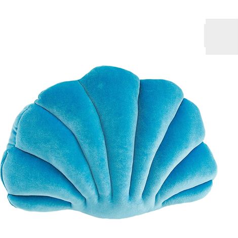 Filiyano-Housse de coussin coquillage, veloutée, douce, unie, coussin décoratif pour canapé, coussin décoratif (1/5)