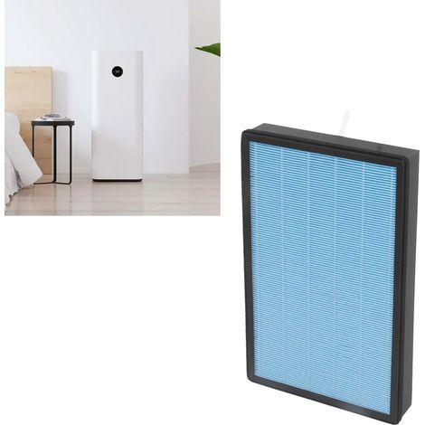 Convient aux cartouches filtrantes pour purificateur d'air MJ-MAX, filtre HEPA à charbon actif, bleu surdimensionné (1/5)