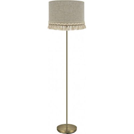 Fußsalon Vera 1xe27 Leder/beige 163x40x40 cm