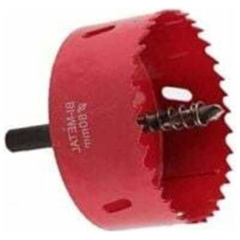 80mm Hole Saw Drill Bit Kit, Heavy Duty M42 HSS Drill Bit Hole Cutter Hole Saws for Wood Aluminum Iron Sheet Metal Pipe Plastic (1/4)
