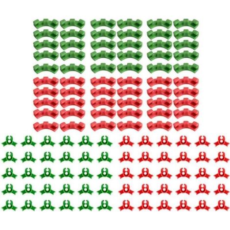 120 pieces low-stress plant training clips, for bending and training