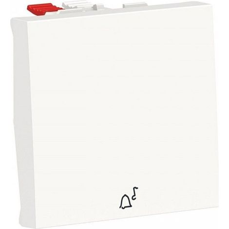 SCHNEIDER NU320618C Polarglockensymbol Druckknopf 2 Module