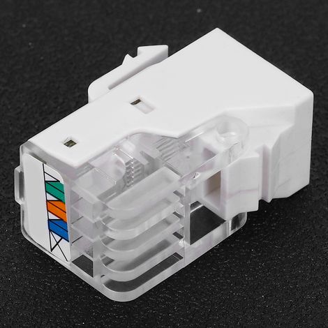 5 modules téléphoniques RJ11 CAT3 à 4 fils, composants électroniques pour ligne fixe, appels gratuits, lot de 5 (1/5)