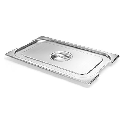 Coperchio per contenitore GN 1/1 con foro per maniglie 530x325mm Hendi 817810 (1/3)