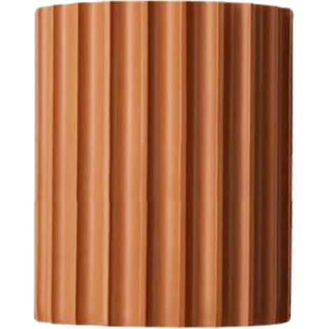 Applique murale LED en résine orange, style simple, pour balcon, bureau, chambre ou véranda. (1/5)