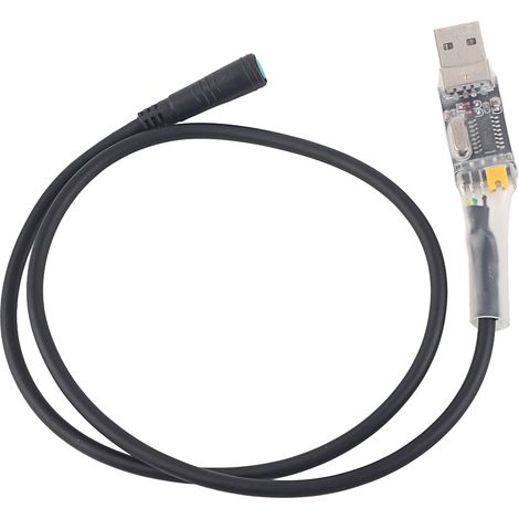 Câble de programmation USB pour moteur de vélo électrique, Kit d'entraînement central de vélo. (1/5)