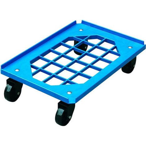 Stockman - Plateforme roulante 250 Kg 2 roues pivotantes / 2 fixes - PD250A