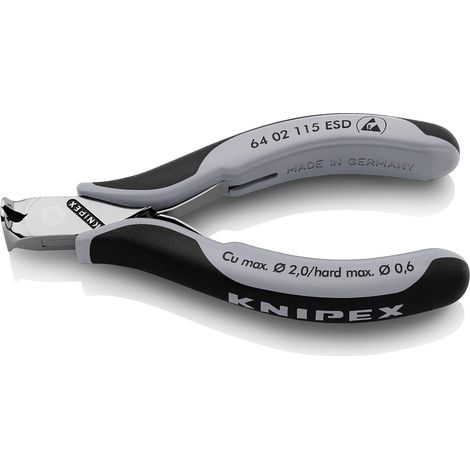 Pince coupante de devant pour l'électronique ESD, 64 02 115 ESD (1/5)
