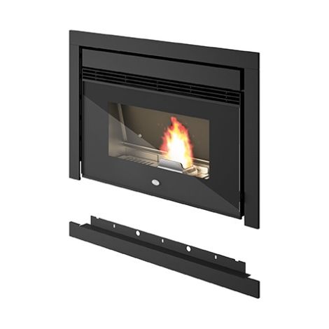 Inserto Eva Calòr Pellet CESARE 9016014400 Acabado Negro (1/4)
