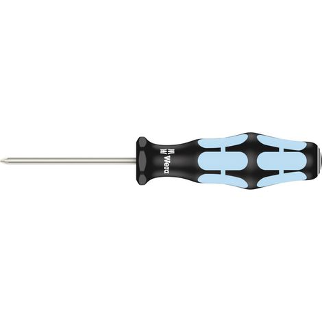 Wera 3355 PZ Kreuzschlitz-Schraubendreher, Edelstahl, PZ 0 x 60 mm