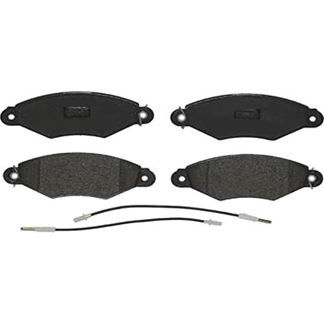 KIT PASTIGLIE FRENO ANTERIORI compatibile con RENAULT KANGOO (KC0/1) / PASTIGLIE FRENANTI AUTO OEM P 56 038  P 68 042, / SOSTITUZIONE DIRETTA / BASSA POLVERE / SILENZIOSO