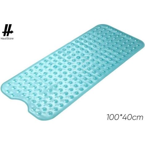 Tapis de Baignoire Antidérapant, Anti Glisse Tapis pour Baignoires et Douches, Idéal pour Les Enfants,10040cm (1/4)