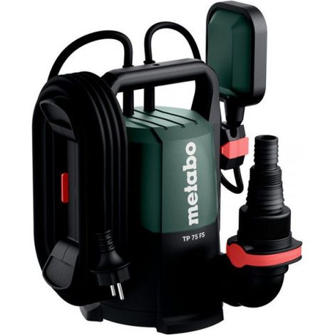 Metabo Klarwasser-Tauchpumpe TP 75 SF, Karton