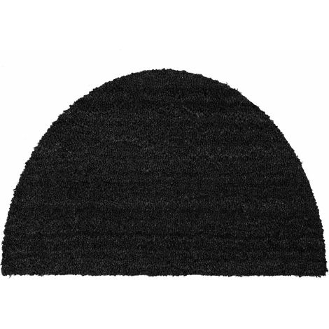 ASTRA Paillasson 100% Coco antibactérien demi-cercle 50x80cm noir (1/5)