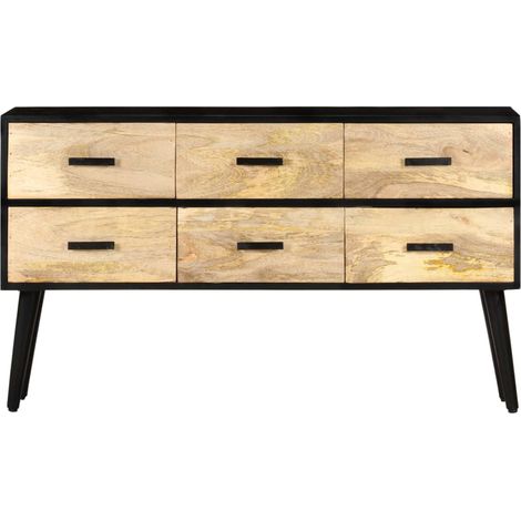 Maison Exclusive - Credenza 110x33x64 cm in Legno Massello di Mango