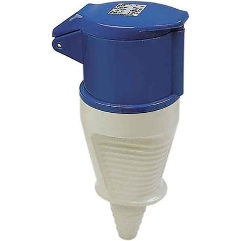 GAVE SISTS. SEÑALIZ. CONEX. RALLONGE 32 A 2 PÔLES + TERRE IP447 CEETYP WALTHER 330306 (1/4)