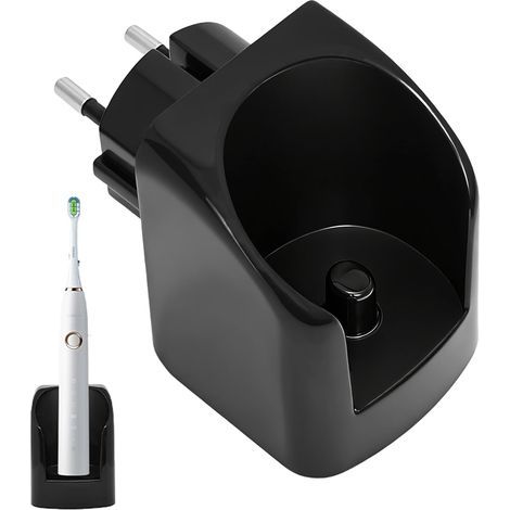 Kabelloses Wandladegerät für die elektrische Zahnbürste BRAU Orl-B, EU-Stecker, weißes Ladegerät, praktische Ladestation, kompatibel mit den Modellen Genius X, Vitality, Pro, iO3, iO4, iO5 und iO6, Sc