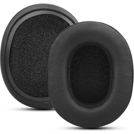 Coussinets d'oreille noirs pour casque sans fil Skullcandy Crusher ANC/EVO (1/5)