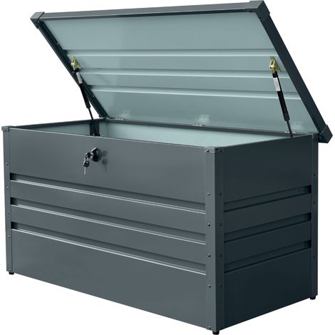 [JAMAIS UTILISÉ] Coffre rangement verrin 350L métal (1/4)