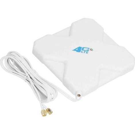 Antenne 4G LTE SMA double tête étanche à gain élevé avec ventouse, pour intérieur/extérieur. (1/3)