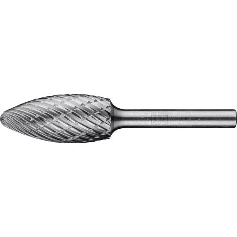 PFERD TOOLS Hartmetall Hochleistungsfrässtift ALLROUND Flamme B Ø 16x35 mm Schaft-Ø 6 mm universal grob (1/4)