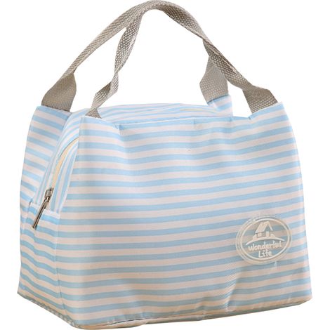 Sacs à lunch isothermes pour femmes, jolies boîtes à lunch réutilisables avec fermeture éclair, sacs fourre-tout isothermes. (1/5)