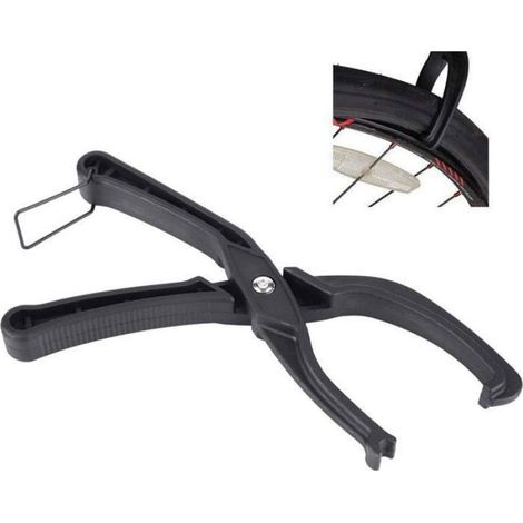 Démonte-pneu - Poignée Unique - Pour Vélos Route et VTT - Ouverture Élargie - Compatible Pneus 26 à 29 Pouces - Lot de 3 (1/5)