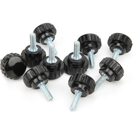 10 Stück Klemmknopf-Verriegelungsgriff M5x20x15 für Schraubstock und Drehbank