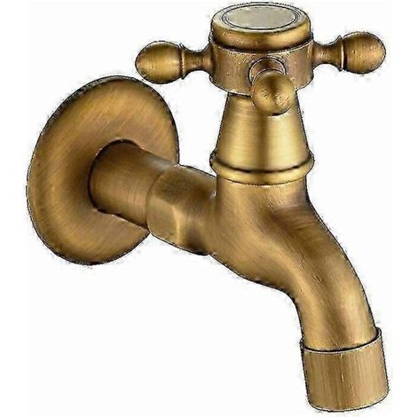 Robinet en laiton antique pour piscine, robinet de cuisine, robinet de jardin (1/5)