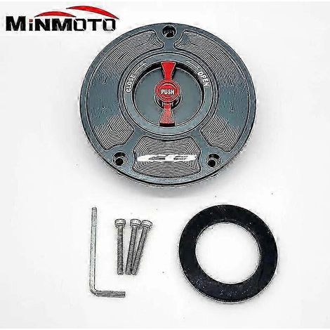 Gas Fuel Tank Cap Cover For Cb400 Cb500/s Cb 600f/900f Cb1000 Cb1100 Cb1300 St1300 Cbf600n/s Cbf1000/500( Titanium Red) (1/5)
