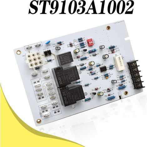 The ST9103A1002 is suitable for replacing the main controller of oil burners in oil boiler applications using electronic fan timers. (Wansheng)