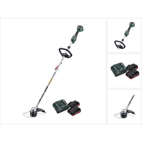 Metabo RTD 18 LTX BL 30 Akku Rasentrimmer 18 V 30 cm Brushless + 2x Akku 4,0 Ah + Ladegerät