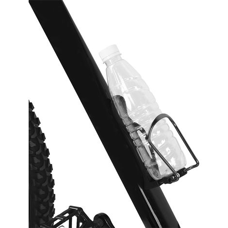 Porte-bouteille réglable avec vis, noir. (1/5)