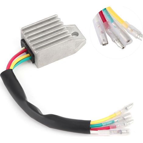 Spannungsregler/Gleichrichter für Motorräder, Teilenummer 31410-KZ1-670, kompatibel mit Honda XR250 XR250R (1986–2004), elektrisches Ersatzteil (1/5)