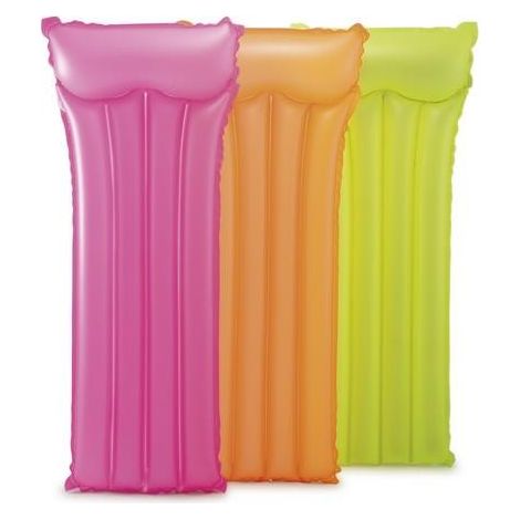 Materassino Gonfiabile Multicolore Intex Neon Frost 183 x 76 cm (1/5)