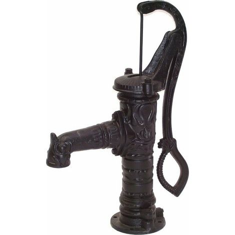 Guss Handschwengelpumpe Schwengelpumpe Wasserpumpe 55910 Handpumpe Pumpe Gartenpumpe (1/5)