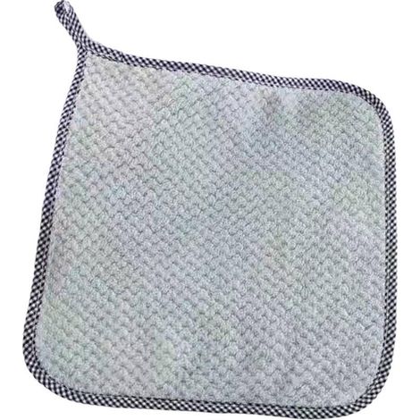 Chiffon De Cuisine - Microfibre 25x25 Cm - Pour Vaisselle Et Nettoyage Multifonctionnel - Réutilisable - 1 Pièce (1/5)