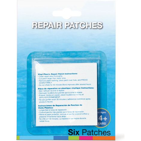 6 Pièces de Réparation Gonflable Autocollants Imperméables Flexibles Patch pour Matelas Gonflables Canapés Bateaux (1/5)