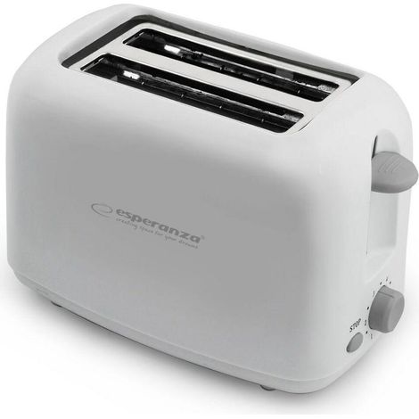 Esperanza EKT002 Toaster Weiß 6 Röststufen