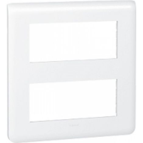 Legrand 078830 - Mosaikplatte - 2x5 Module - weiß
