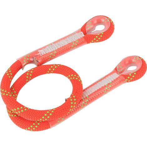 Corde d'escalade de 60 cm avec système de freinage et longe antichute pour l'alpinisme et l'escalade. (1/5)